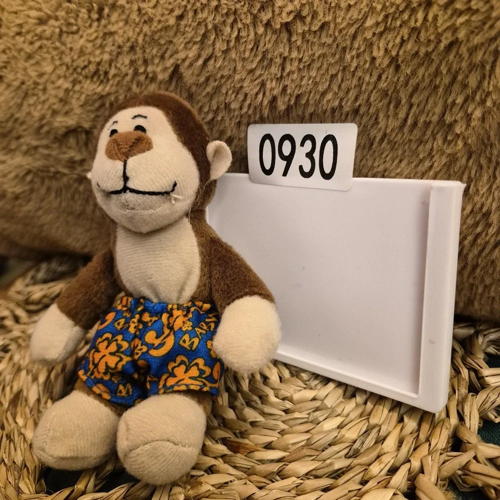 ✅Build-A-Bear Workshop Monkey Plush Brown Chimp Tropical Outfit #️⃣0930